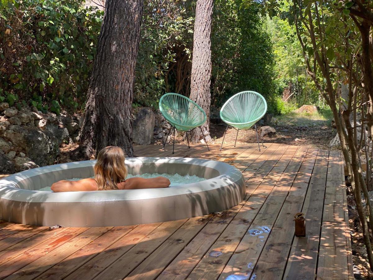 Lodge Les Roulottes De Bayama - Insolite Avec Jacuzzi Mougins